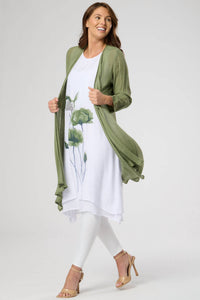 Saloos - Long Dress With Jacket Set