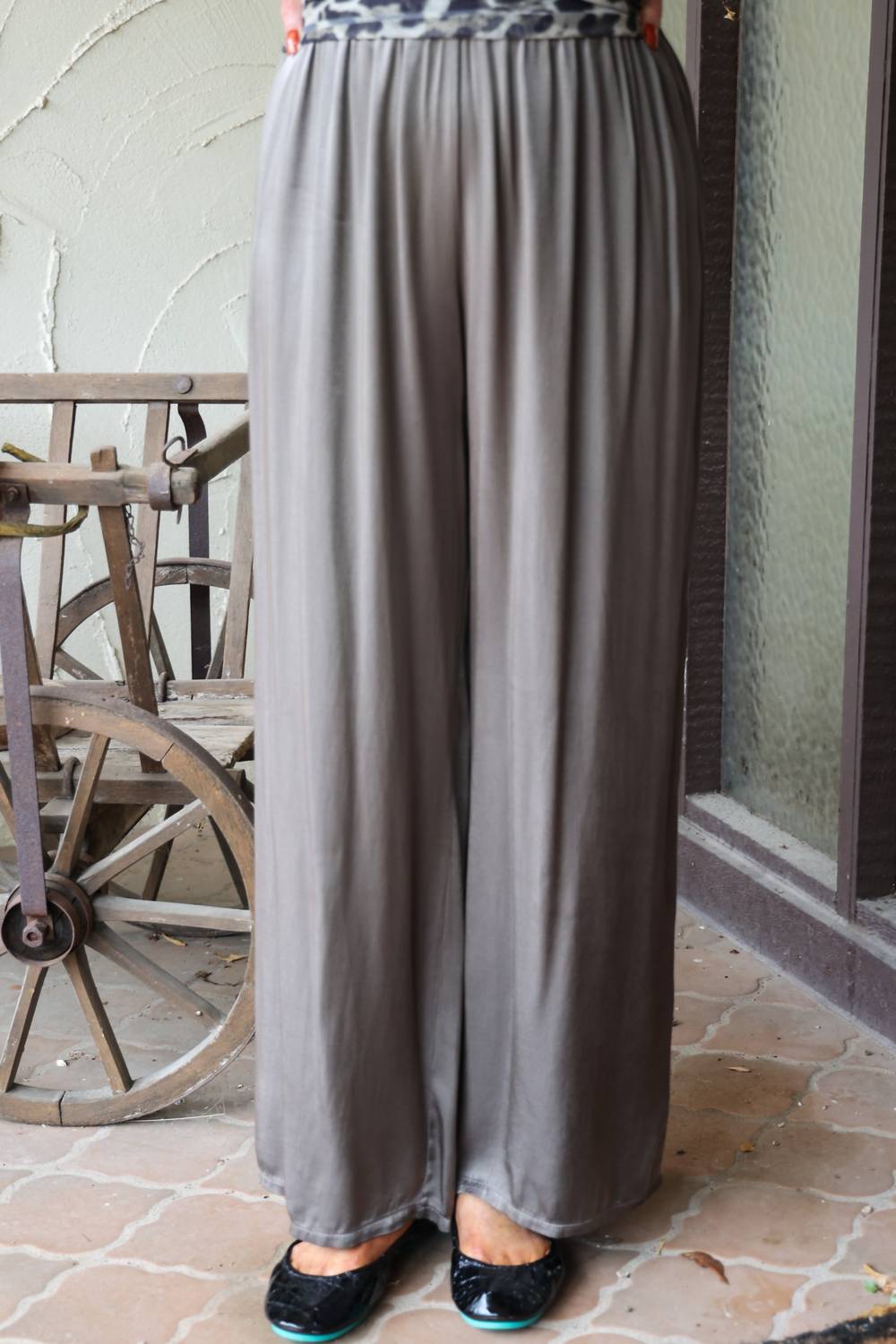 Satin Wide Leg Pants