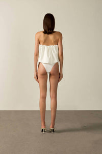 Adriana Degreas - Coquille De Mer Strapless Bodysuit