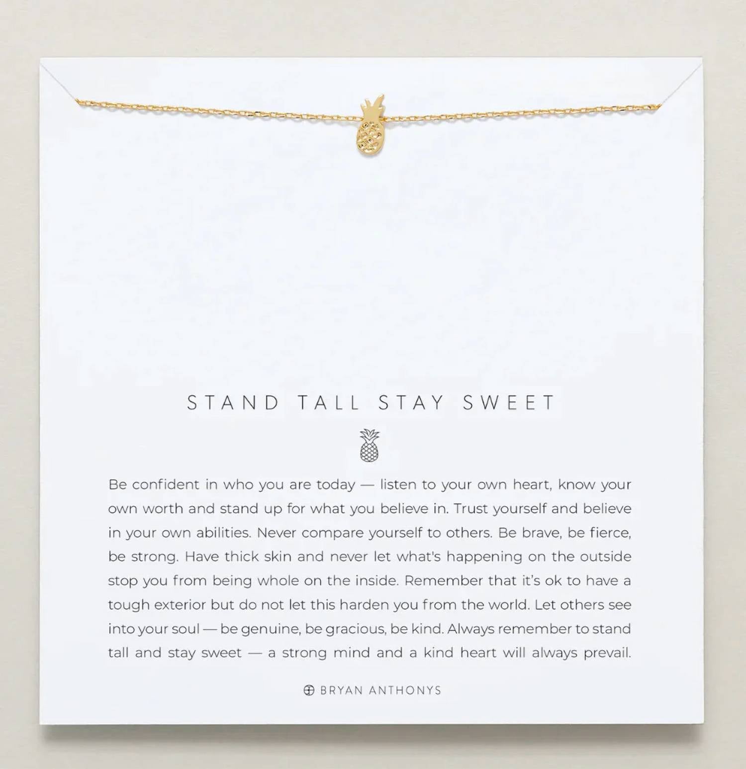 Bryan Anthonys - Women's Stand Tall Stay Sweet Necklace