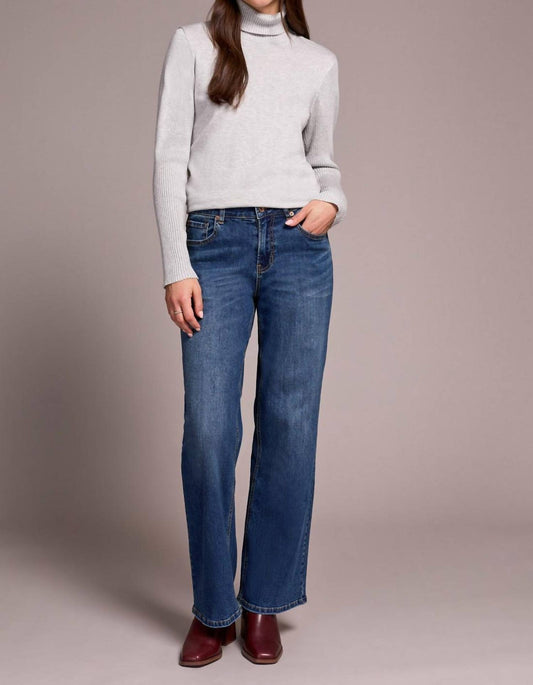 Tribal - Sophia Curvy Hugging Wide Leg Jeans