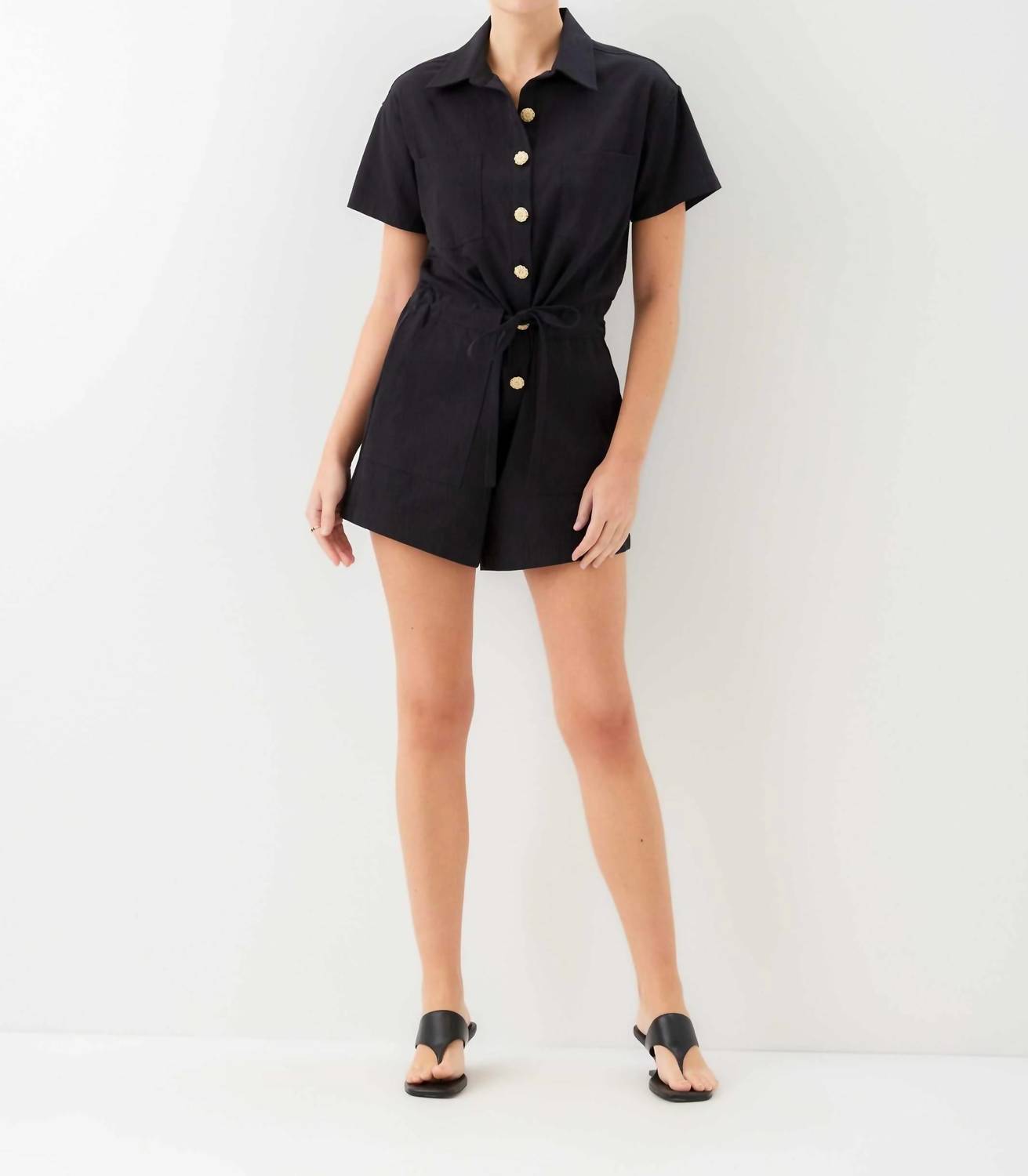 Fifteen Twenty - Women's Daliah Short Sleeve Romper
