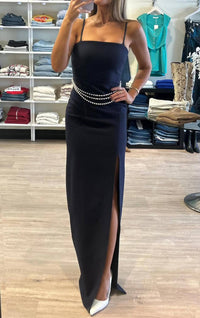 Likely - Josie Pearl Chain Belt Gown