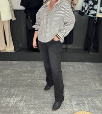Entro - Striped Monochrome Shirt