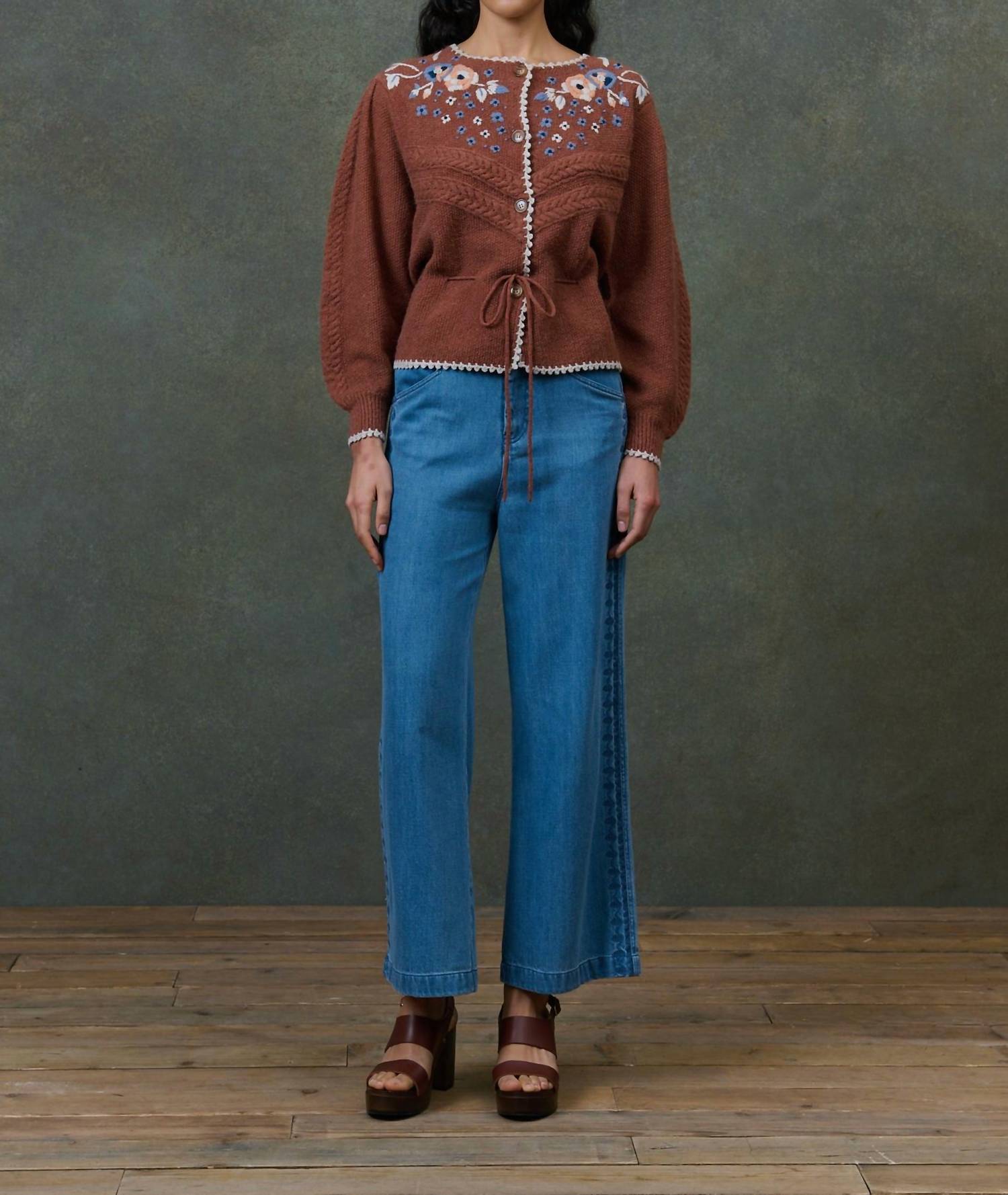 Louise Misha - Sandy Button Down Cardigan