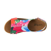 Corkys Footwear Women's Carley Wedge in multi - women's shoe - alternate view