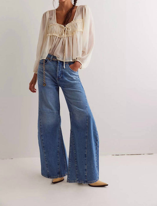 Free People - Eden High Slouchy Jeans