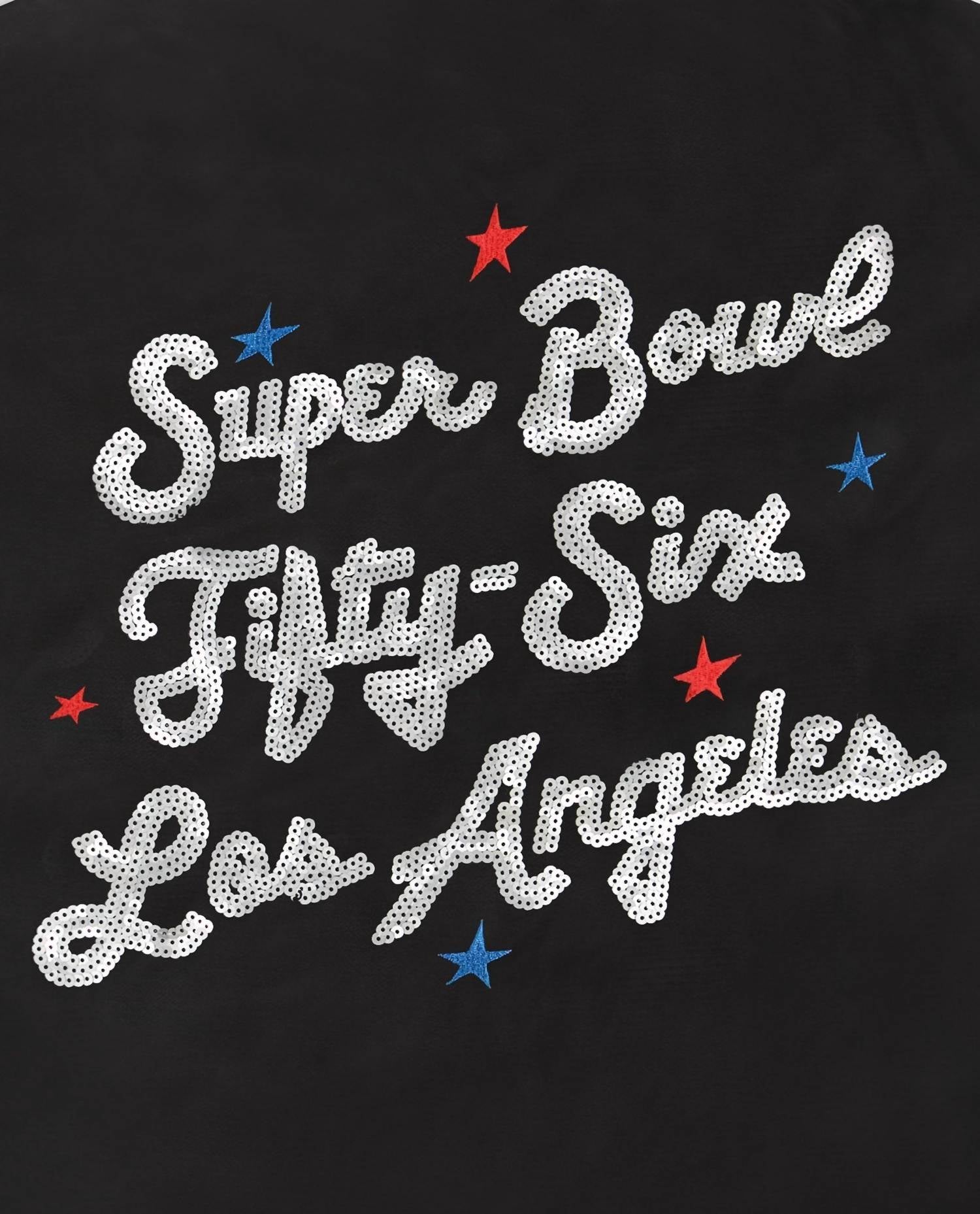 Starter - Women's Super Bowl LVI Varsity Satin Full-Snap Jacket