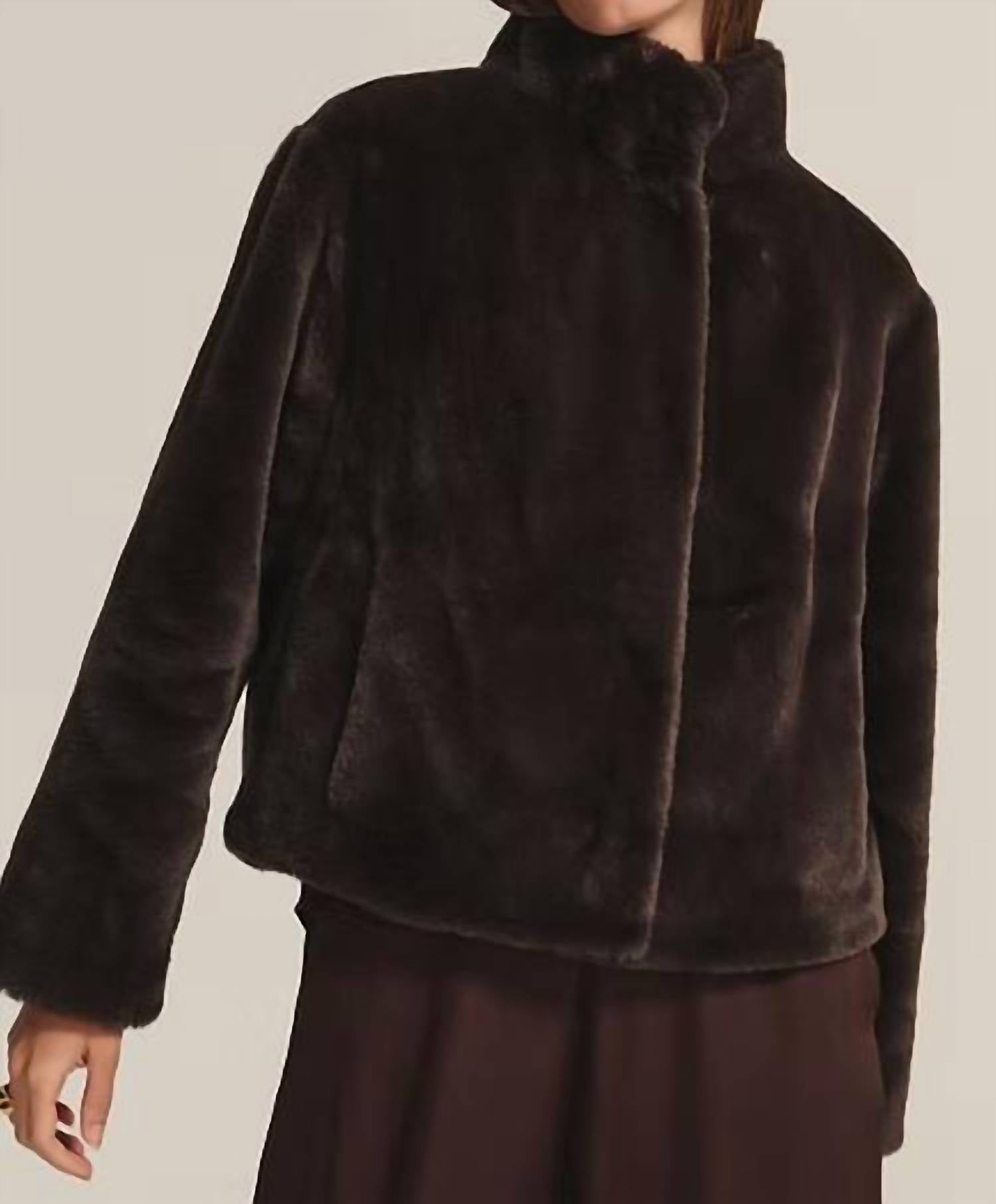 Velvet By Graham & Spencer - Sheena Faux Fur Jacket