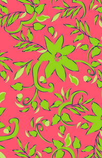 GRETCHEN SCOTT Isosceles Full Bloom Dress in pink green turquiose - women's dress - view 4