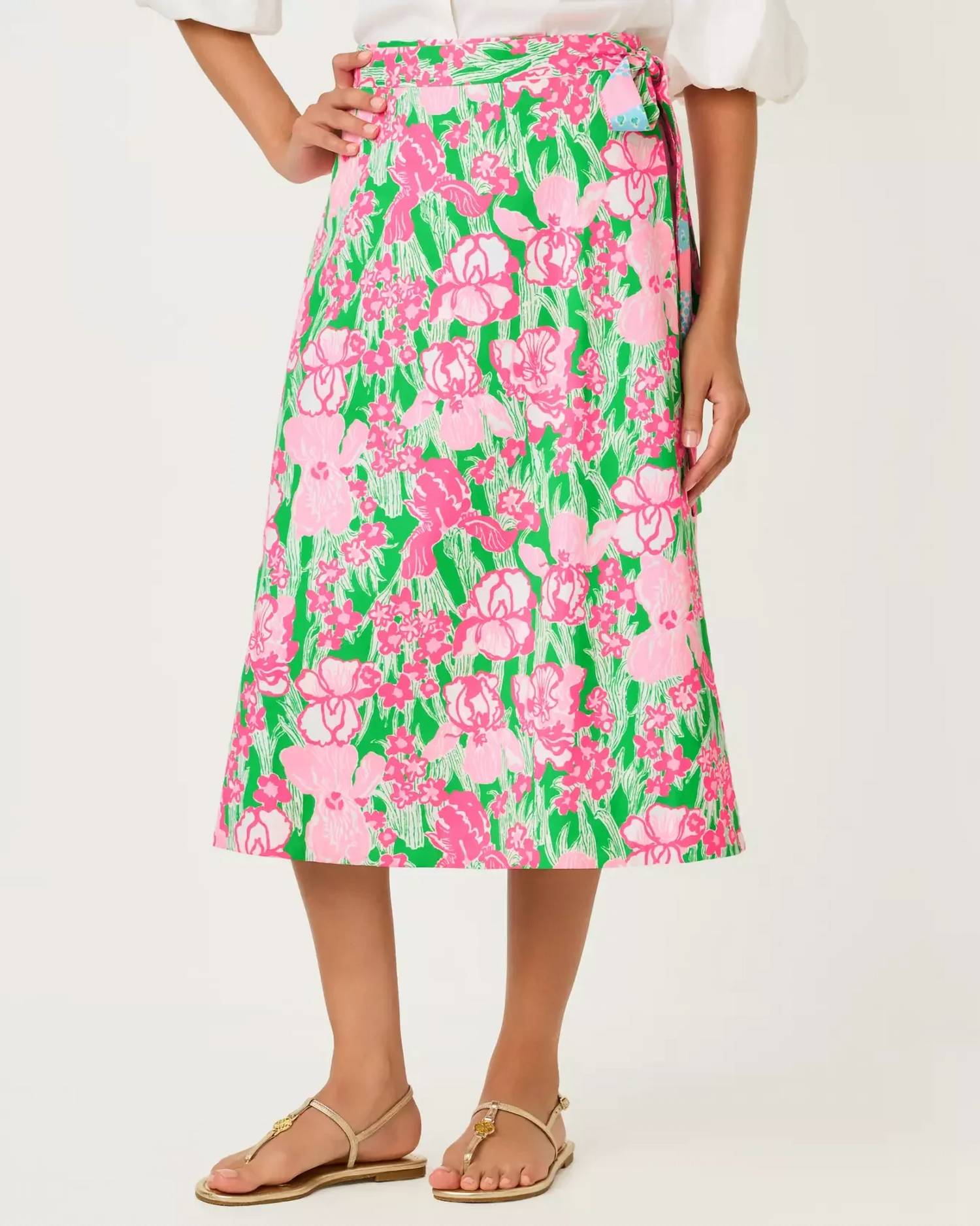 Lilly Pulitzer - Constance Reversible Midi Wrap Skirt