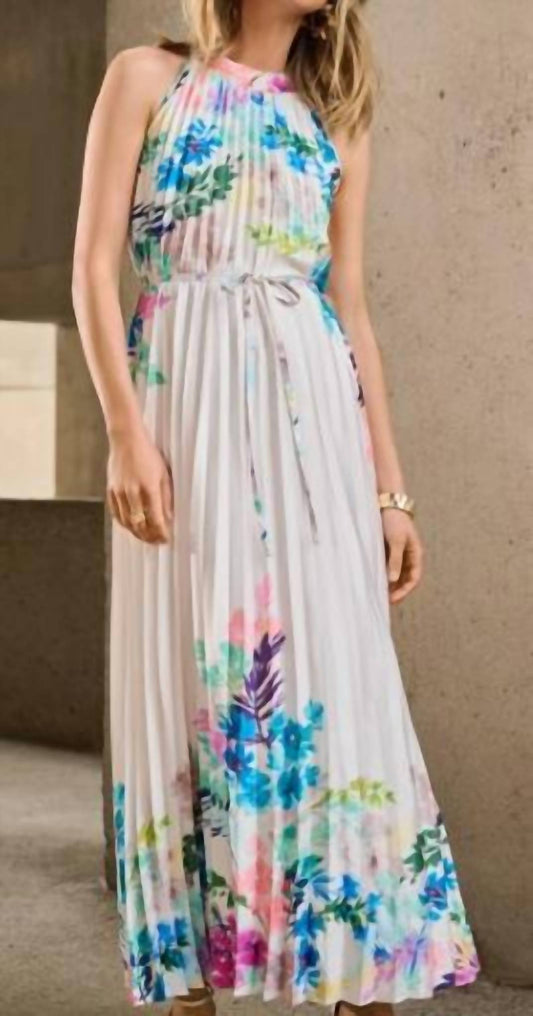 Joseph Ribkoff - White Floral Dress