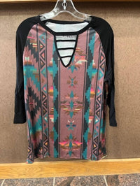 Crazy Train - Women's Mesquite Wild Top - Regular And Plus
