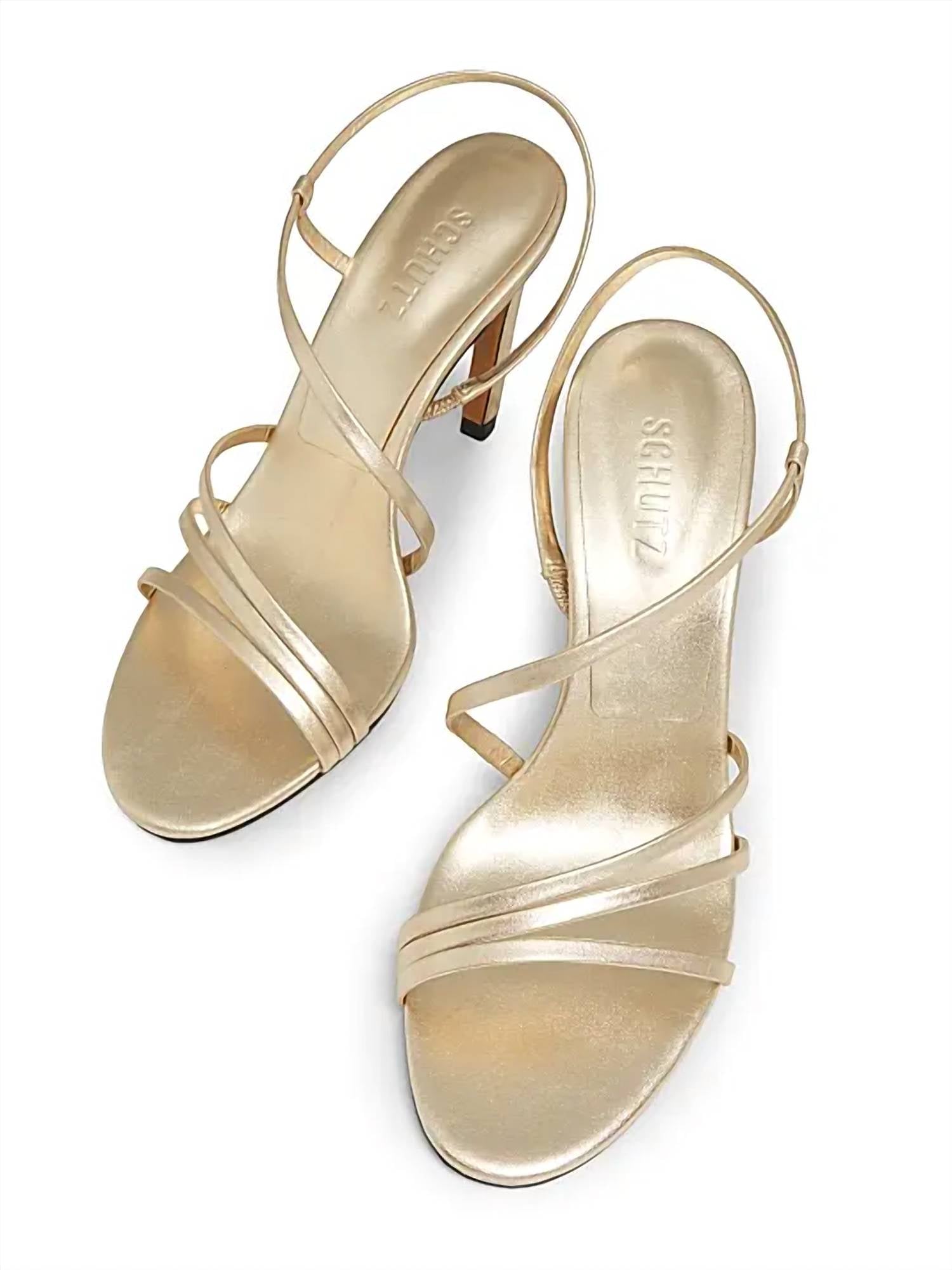 Schutz - Women's Annie Curve Heeled Sandals