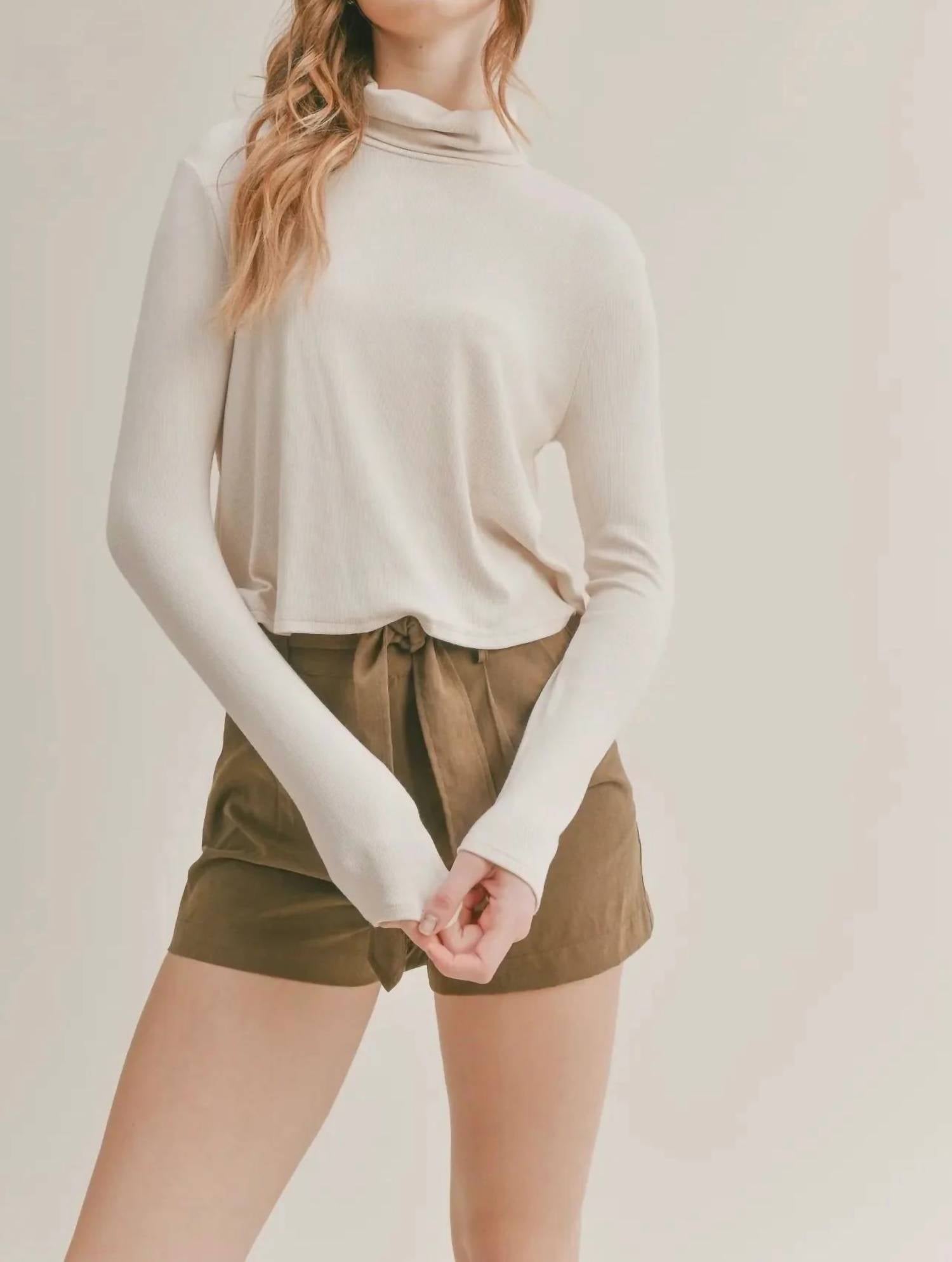 Sadie & Sage - S'mores Turtleneck