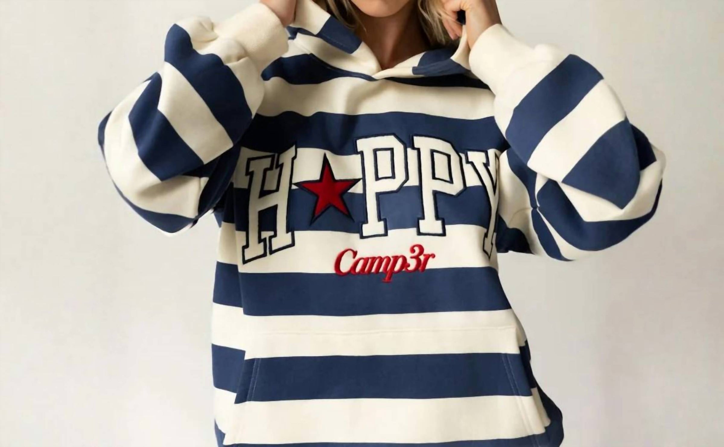 The Happy Camp3R - Cotton-Polyester Happy Hoodie