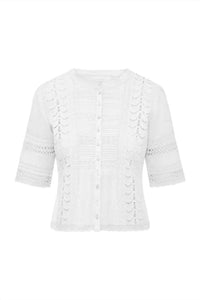 Loveshackfancy - Women's Ciela Lightweight Blouse Top