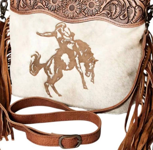American Darling - Cowhide Bronc Clutch Bag