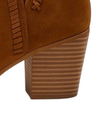 Dolce Vita - Women's Jace Dune Suede Zipper Ankle Bootie