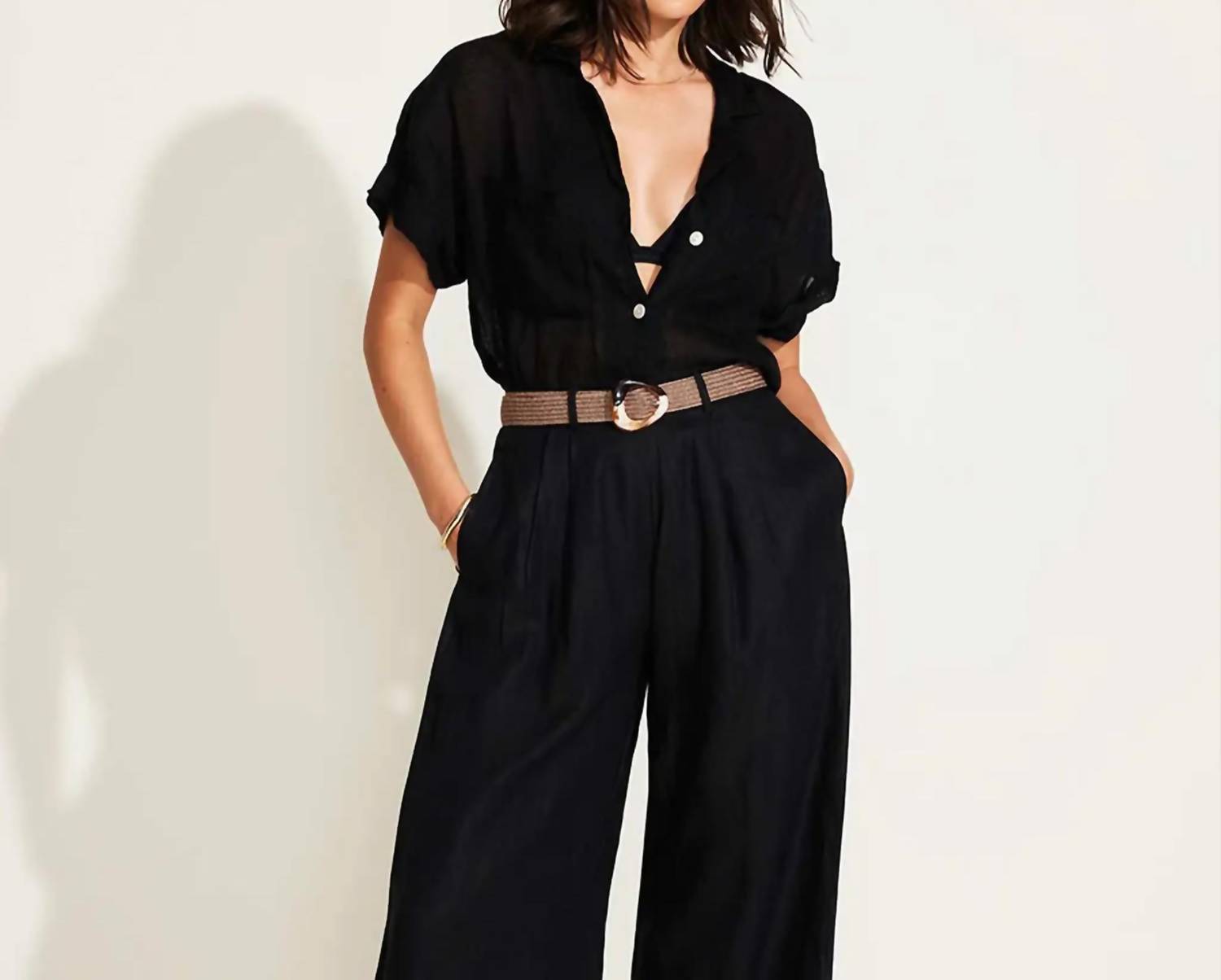 Vitamin A - Playa Pocket Blouse