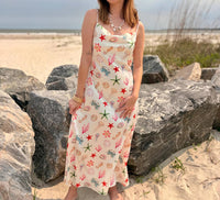 Mainstrip - Women's The Coral Cove Slip Maxi Dress