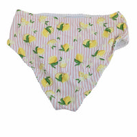 Unique Vintage - Stripe & Lemons Daphne Swim Bottom