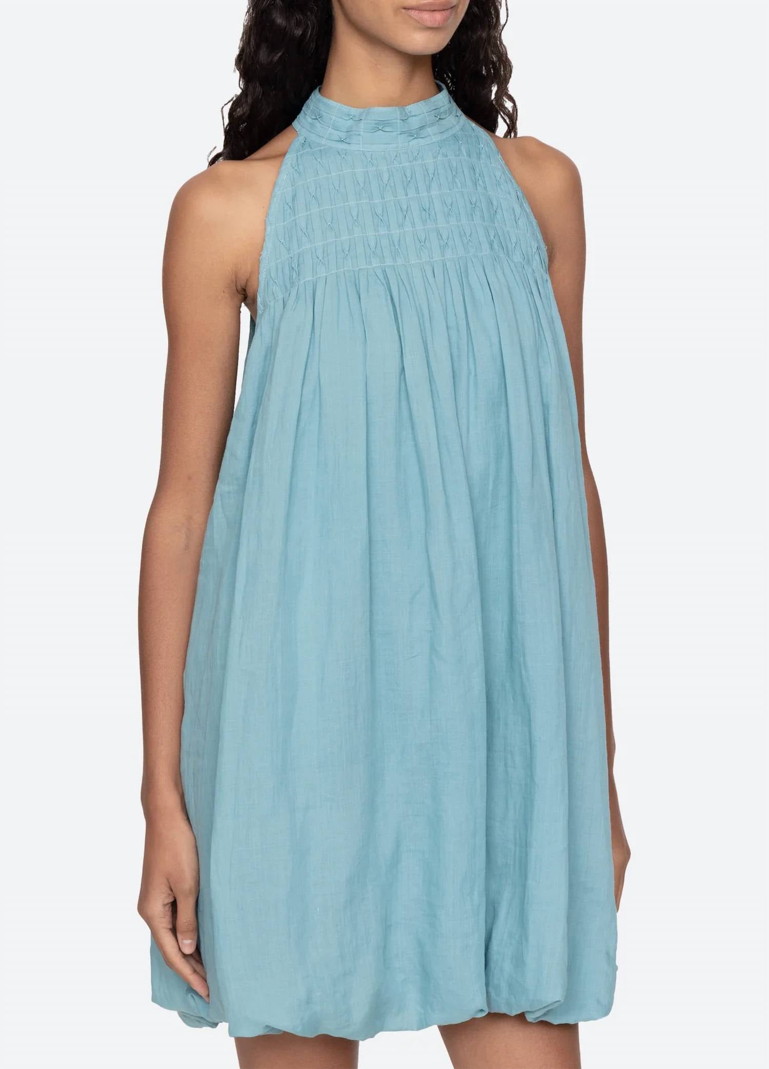 Sea - Violet Halter Mini Dress