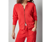Lilla P - Bomber Two-way Zip Cardigan