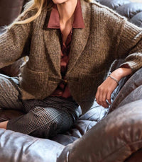 Tribal - Shawl Collar Cardigan