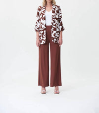 Joseph Ribkoff - PULL ON WIDE LEG PANT