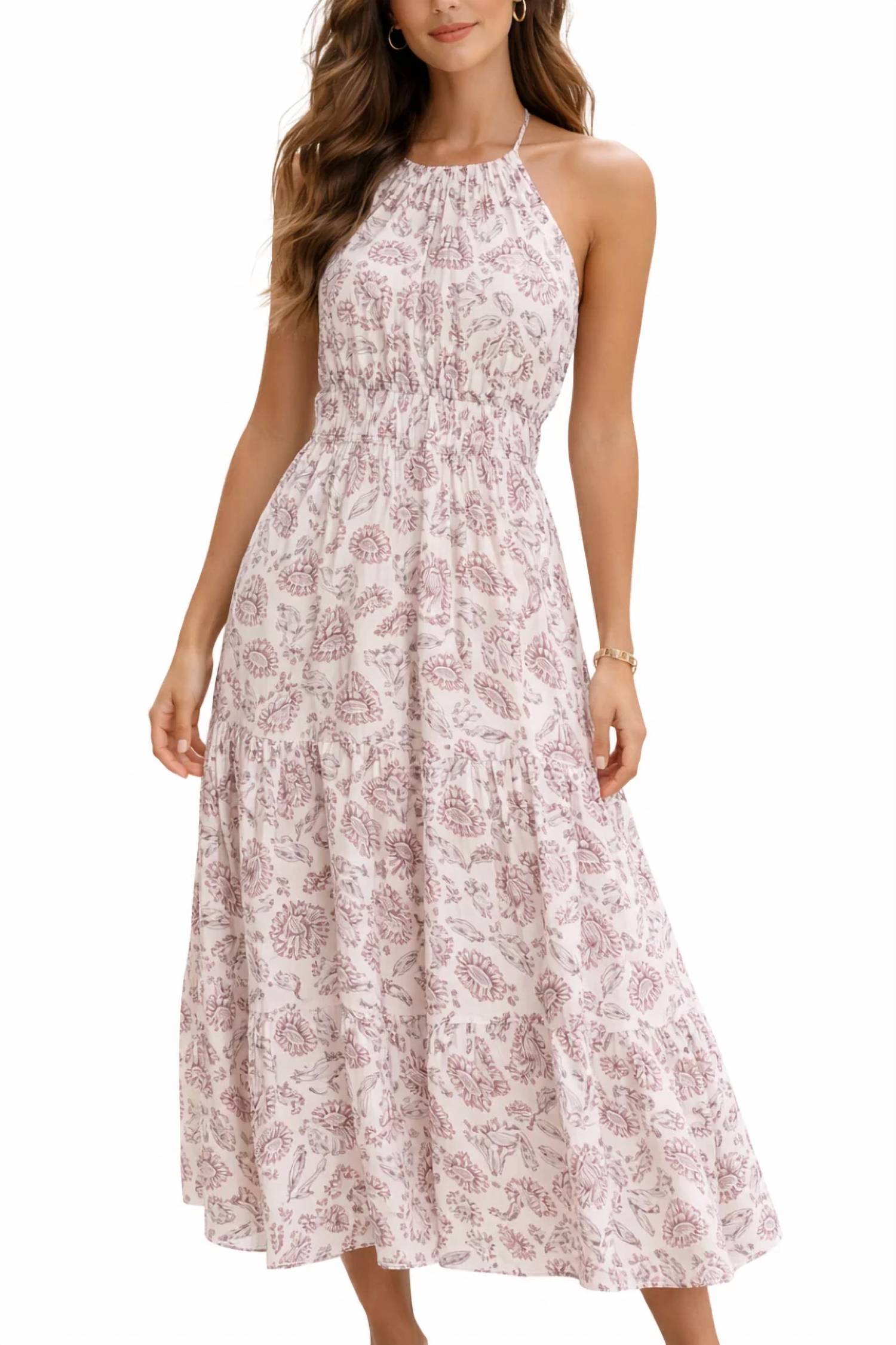 Ulla Johnson - Anelise Halter Midi Dress