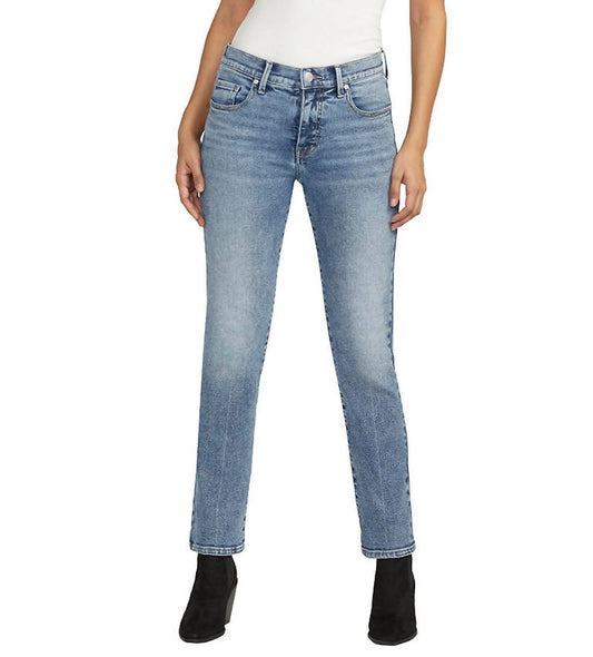 Cassie Slim Fit Mid Rise Jean