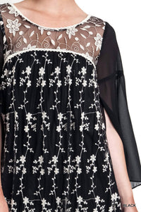 Umgee - Lace Baby Doll Tunic Dress