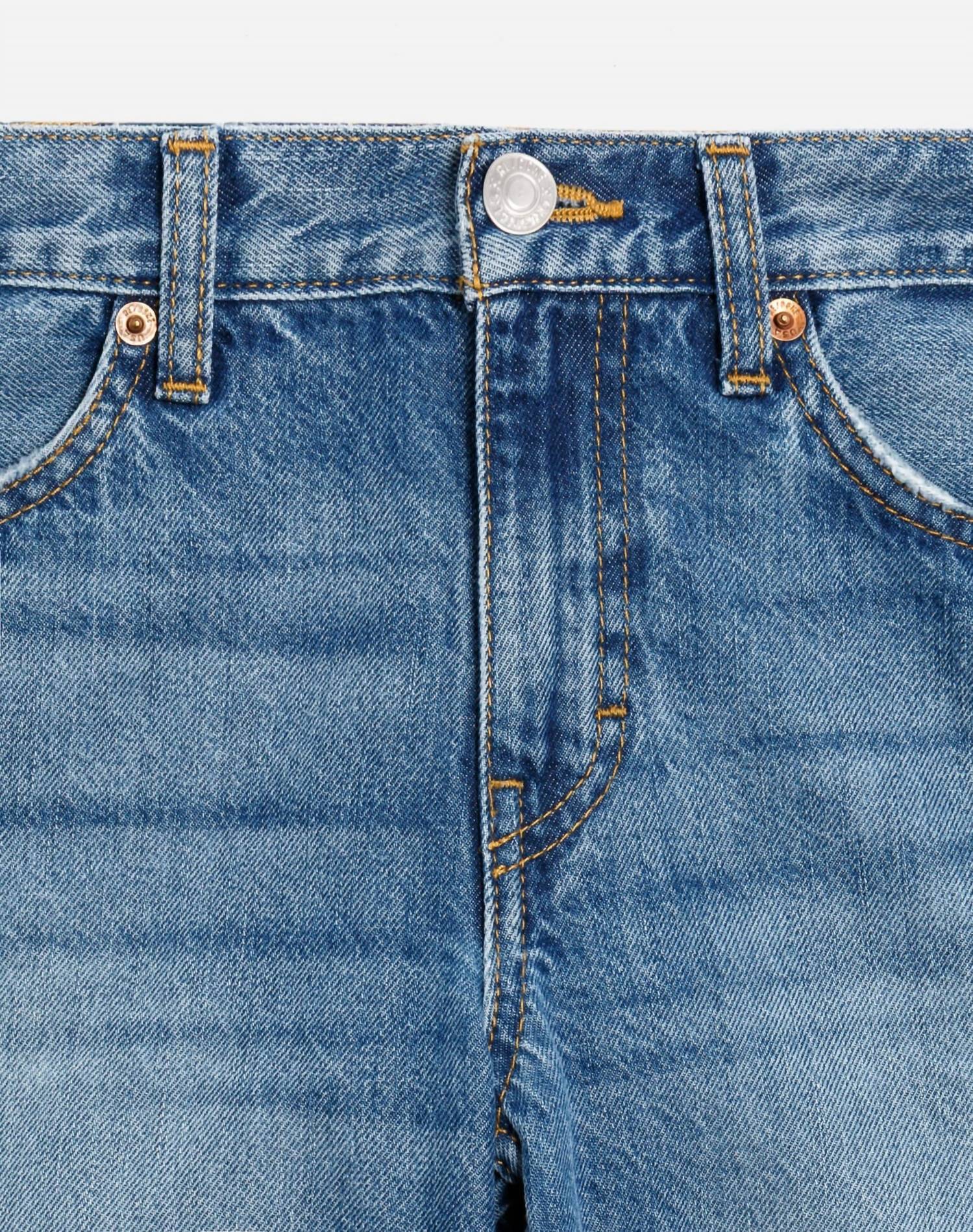 RE/DONE Women's Californian Mid 70’s Jeans in shadow denim - women's jeans - view 5