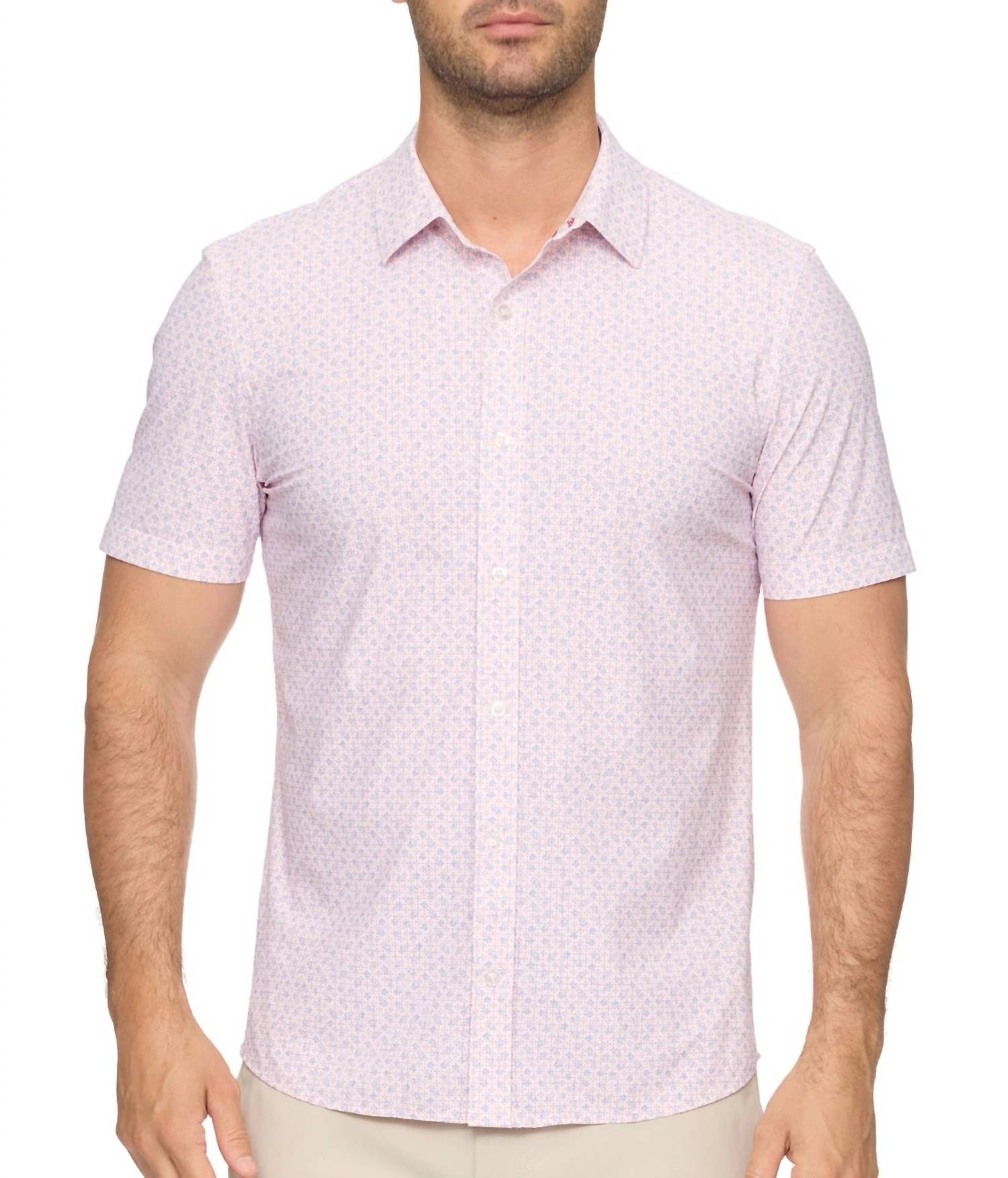 Flags & Anthem - Edmond Short Sleeve Button Down Journey Shirt