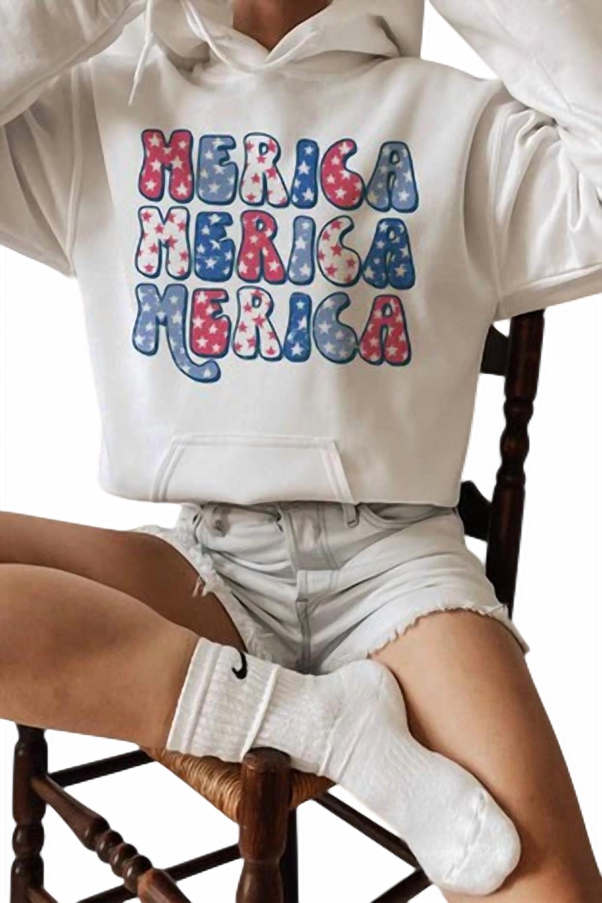 Wknder - Unisex Fit Merica Hoodie