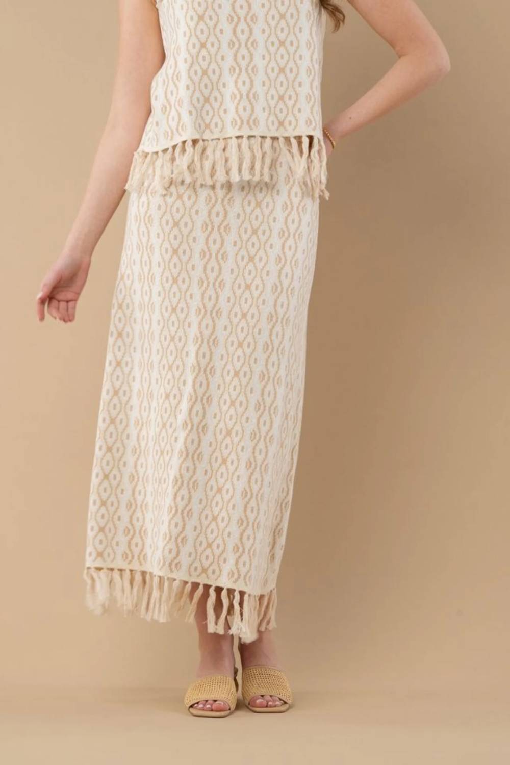 Emily Mccarthy - Capri Knit Midi Skirt