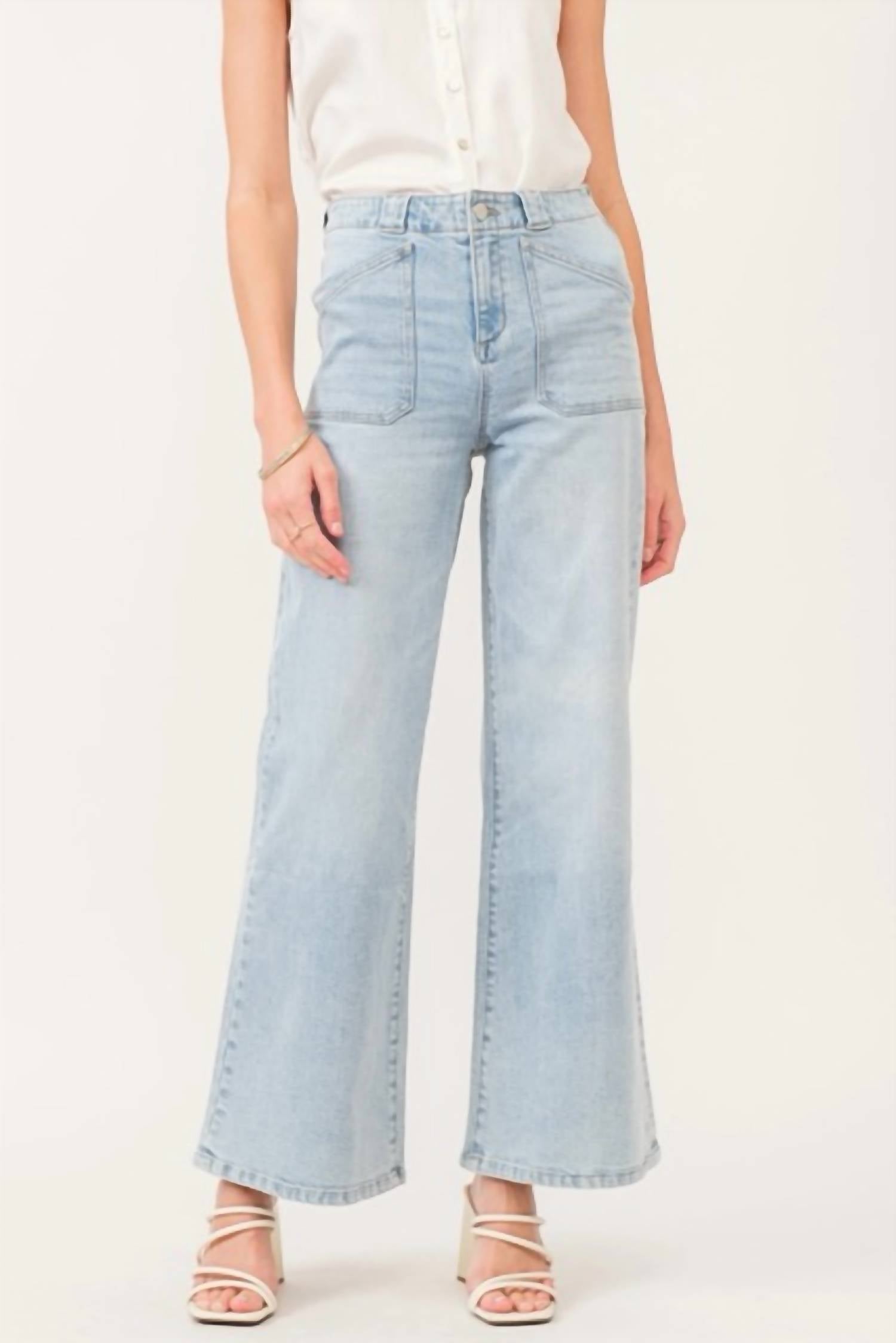 Dear John Denim - Fiona Super High Rise Wide Leg Jeans