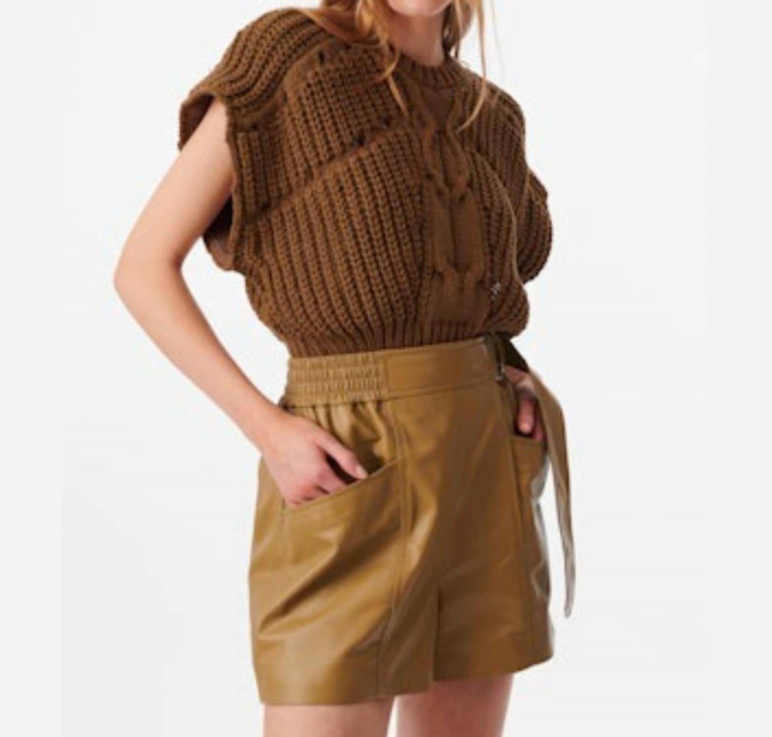Iro - Kalis Knit Short Sleeve Top