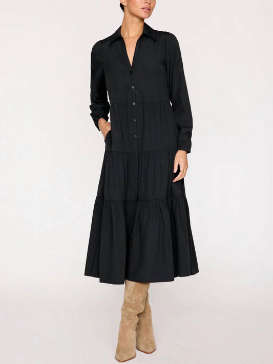 Brochu Walker - Long Sleeve Havana Dress