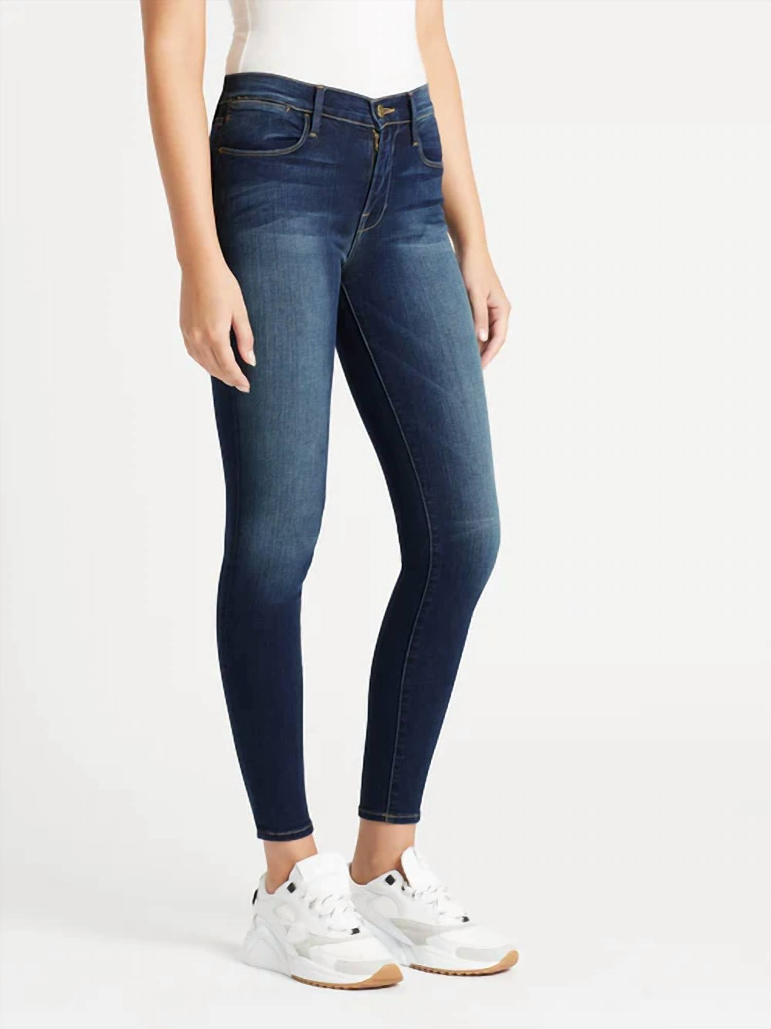 Frame - Le High Ankle Skinny Jeans