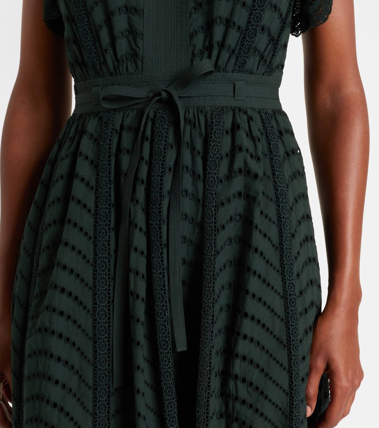Ulla Johnson - Olga Flutter Sleeve Midi Dress