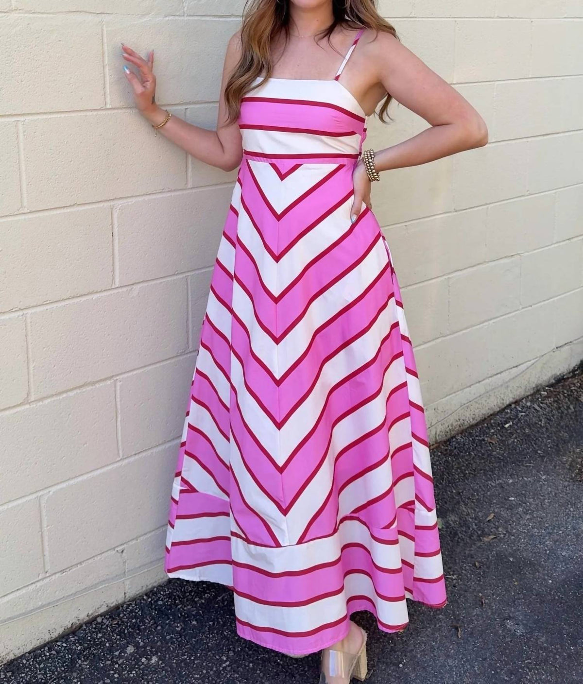 Entro - Darlene Sleeveless Midi Dress