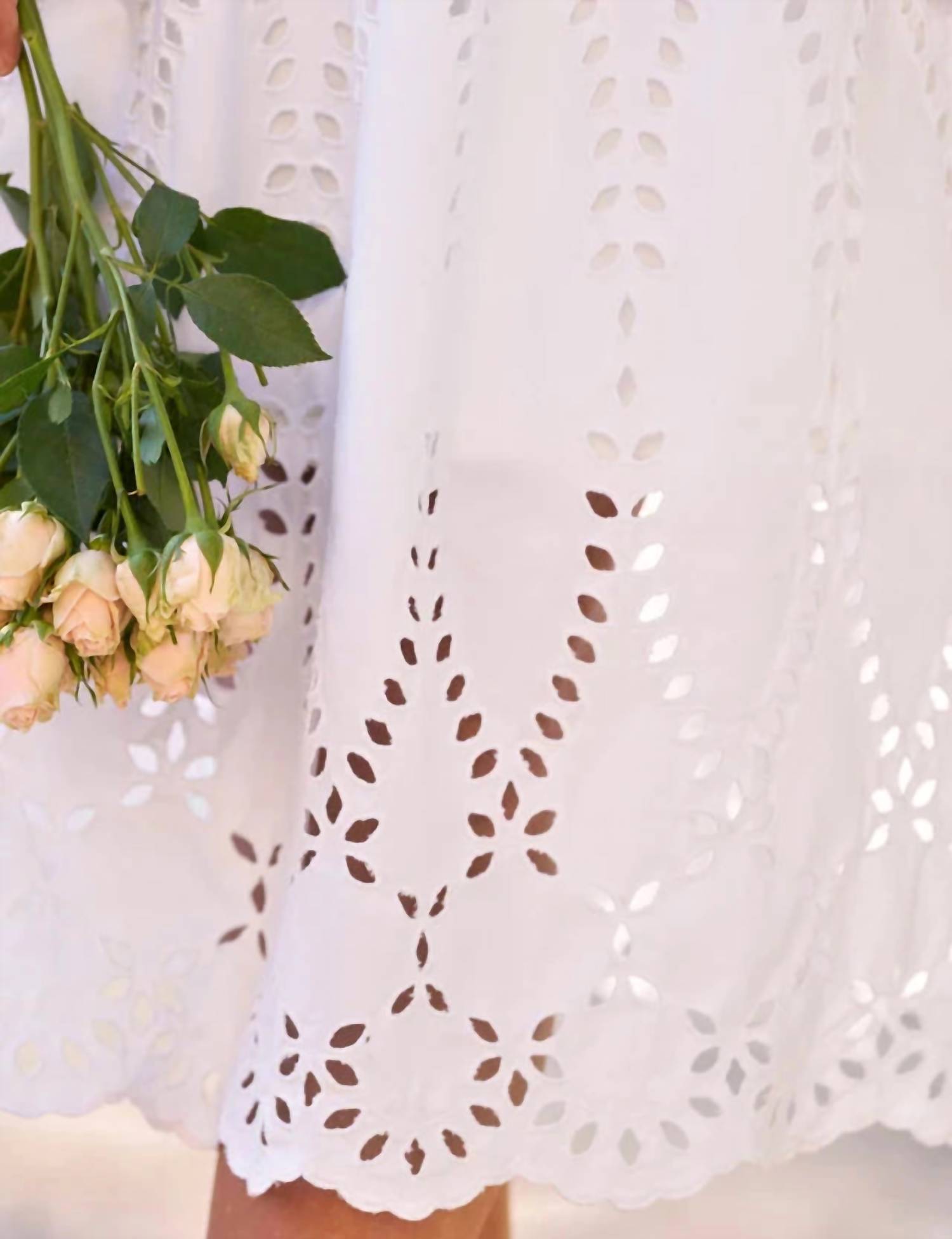 Frank & Eileen - Grace Midi Eyelet Midi Dress
