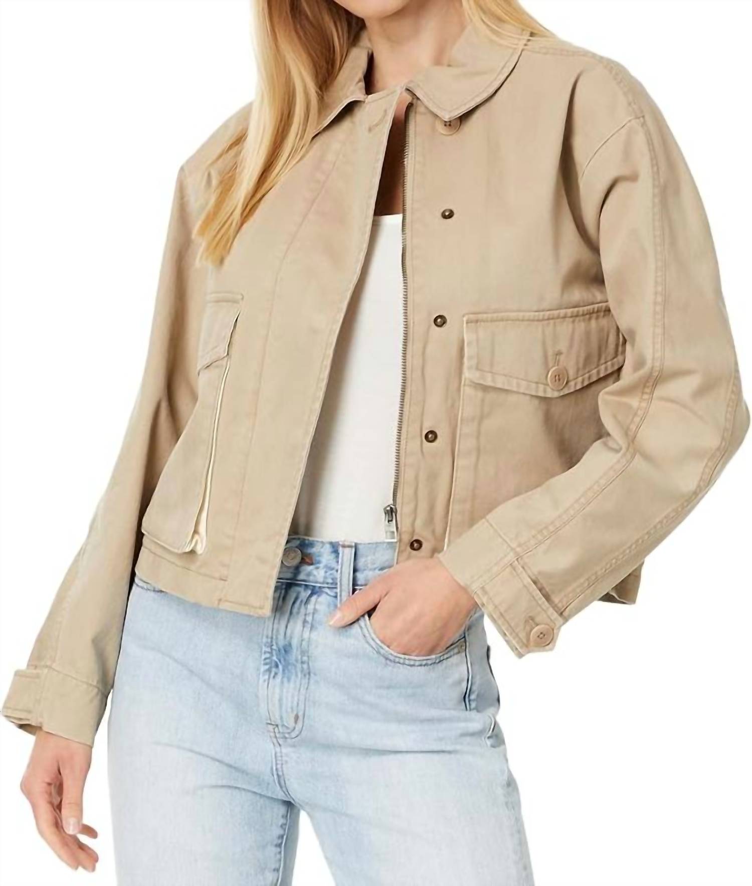 Madewell - Cropped Cargo Jacket