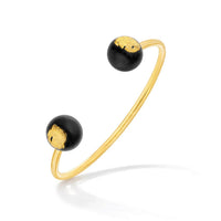 Gold & Honey - Women's Lucite Bead Cuff