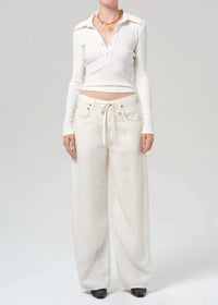 Citizens Of Humanity - Brynn Drawstring Linen Trouser