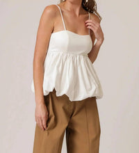 Line And Dot - Wesley Mix-media Top