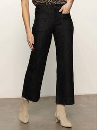 Sanctuary Marine Wide Leg Pants in after hours - women's pants