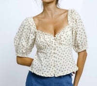 Storia - FLORAL PRINT BABYDOLL TOP